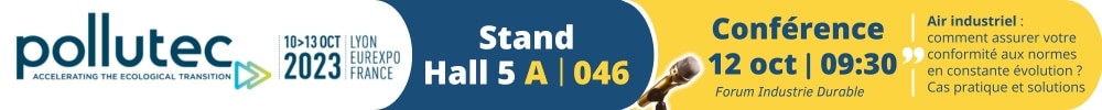 Pollutec 2023 : Stand 5A046 & conférence