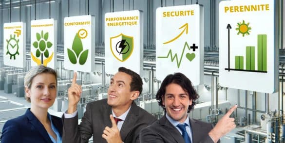 En soulignant les avantages de la mise en conformité et ses impacts positifs sur la performance énergétique et la sécurité, les obligations réglementaires des industriels se transforment en atouts pour leur entreprise.